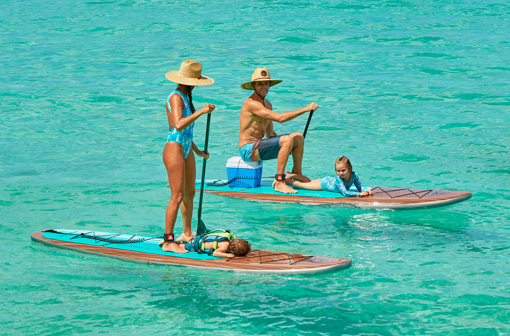 Two XPLORER SE Woody Paddle Board Packages By Cruiser SUP®