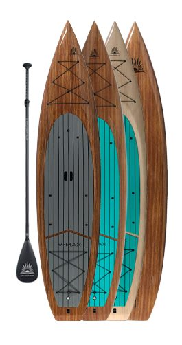 Two V-MAX Woody Touring Paddle Board Package By Cruiser SUP®