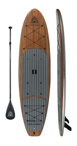 XPLORER Woody Paddle Board Package By Cruiser SUP®