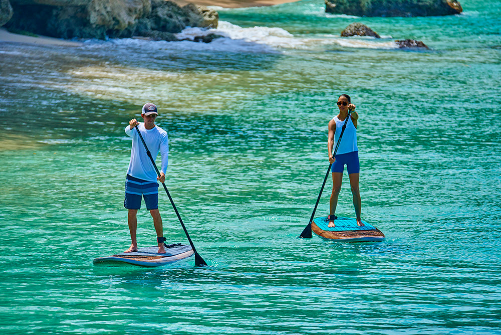 Two XPLORER Woody Paddle Board Packages By Cruiser SUP®