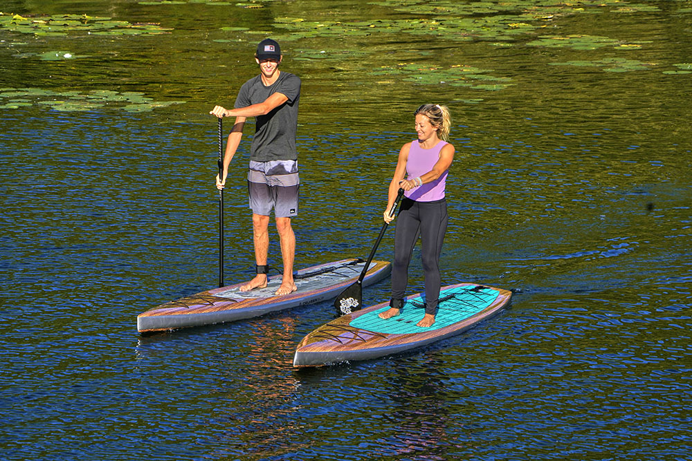 Two V-MAX Woody Touring Paddle Board Package By Cruiser SUP®