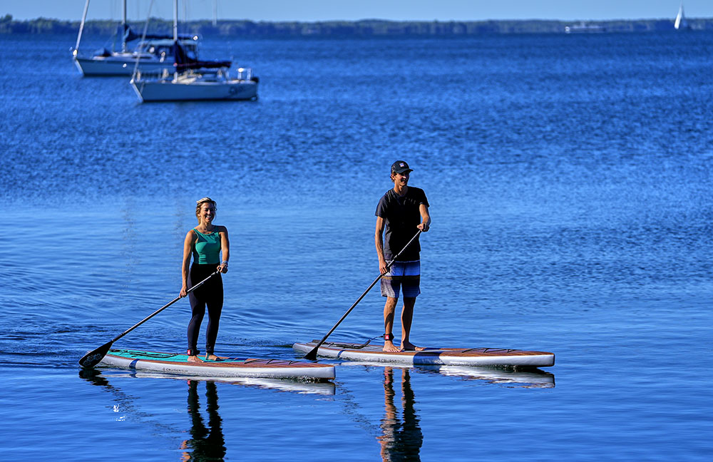 Two V-MAX Woody Touring Paddle Board Package By Cruiser SUP®
