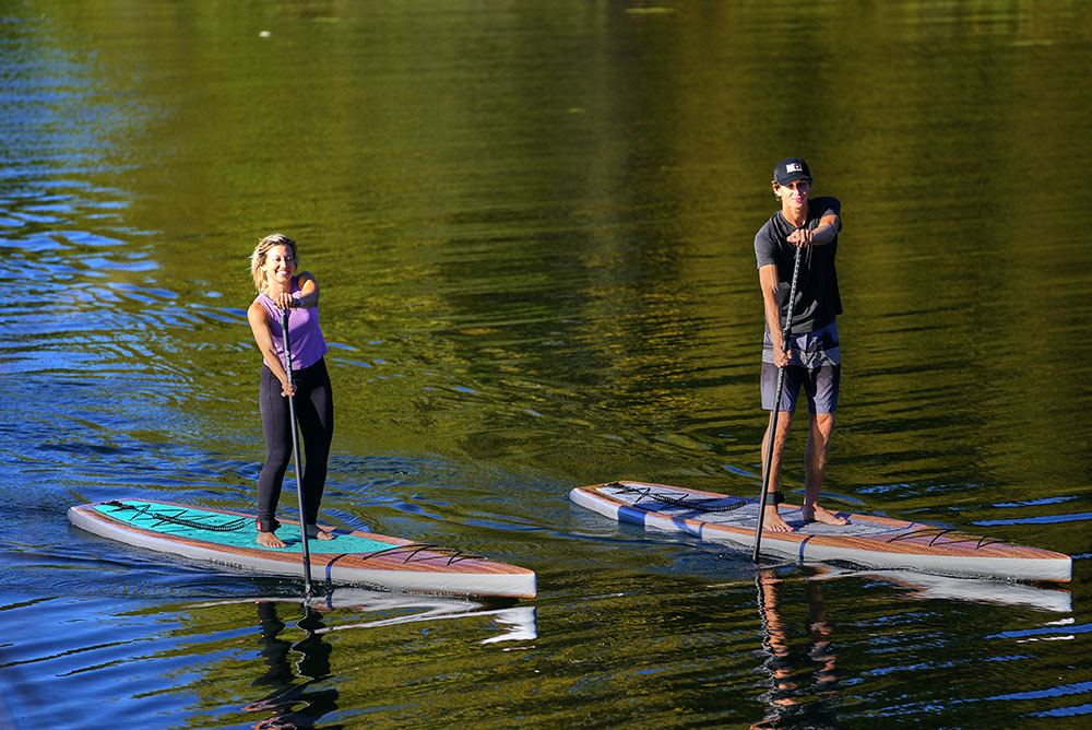 Two V-MAX Woody Touring Paddle Board Package By Cruiser SUP®