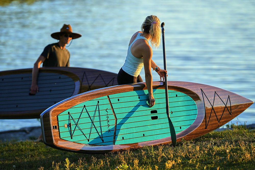 Two V-MAX Woody Touring Paddle Board Package By Cruiser SUP®