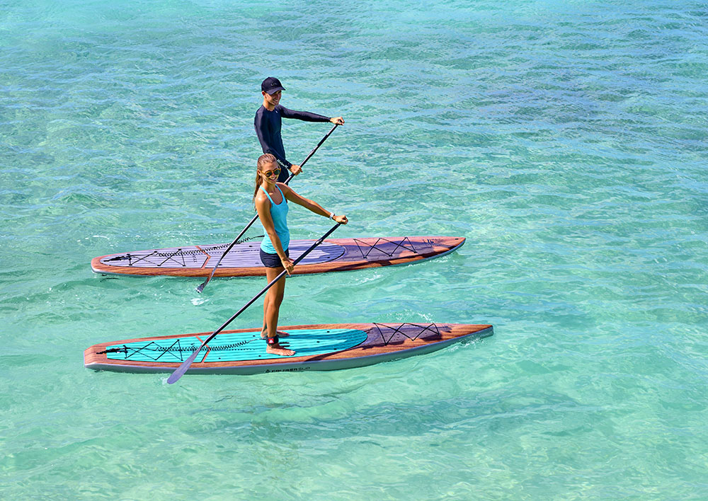 Two V-MAX Woody Touring Paddle Board Package By Cruiser SUP®