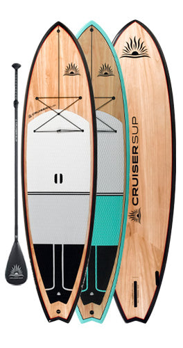ESCAPE LE Wood / Carbon Paddle Board By Cruiser SUP®