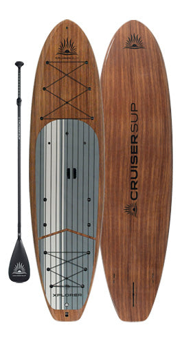 Xplorer SE 10' Dark Wood/Grey Striped Pad