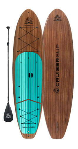 Two XPLORER SE Woody Paddle Board Packages By Cruiser SUP®