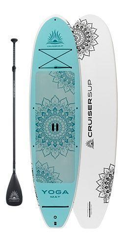 Two YOGA MAT Wood / Carbon Paddle Board Package By Cruiser SUP®