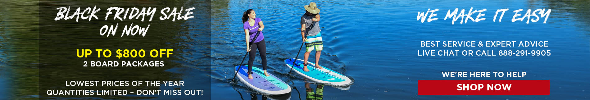 Blue Stand Up Paddle Boards