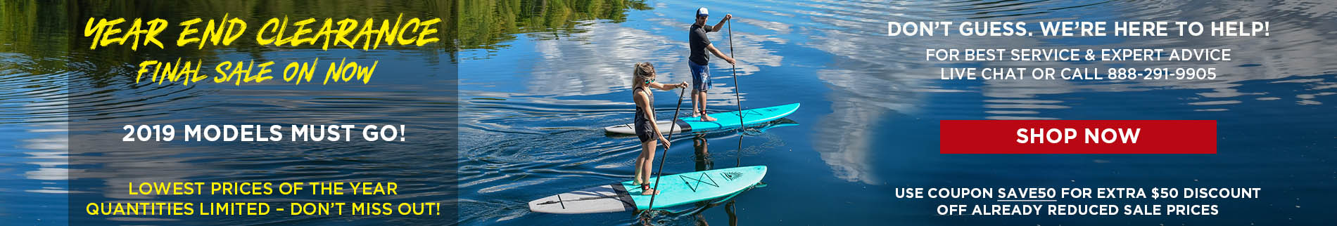 All Terrain Paddle Boards - Clearance Sale