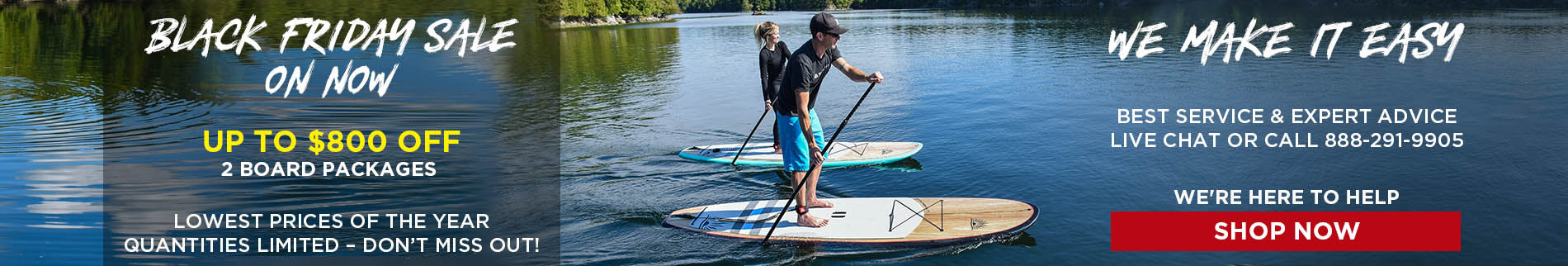 Black Stand Up Paddle Boards