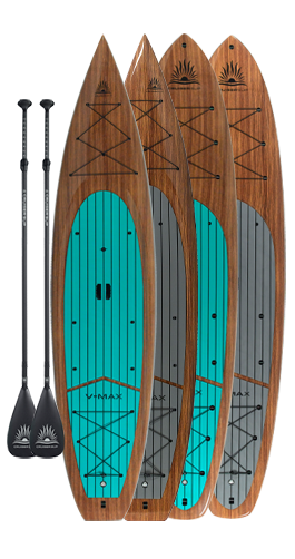 Two Cruiser SUP V-Max Woody Touring Paddle Board