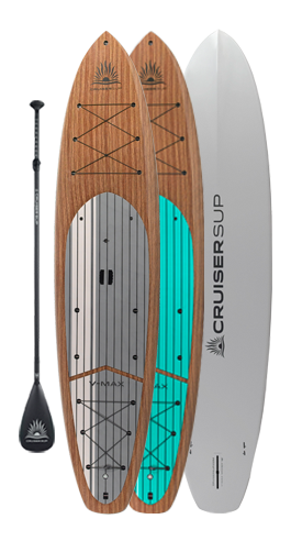 2026 Cruiser SUP V-MAX Woody 12' Hybrid-Touring Paddle Board Package 2026 Cruiser SUP V-MAX Woody 12' Hybrid-Touring Paddle Board Package