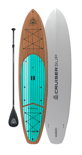 Two Cruiser SUP V-Max Woody Touring Paddle Board Two Cruiser SUP V-Max Woody Touring Paddle Board