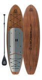 Xplorer 10'6 Dark Wood/Striped Grey Pad