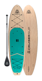 11x4 Teal Pad/Light Woody Top and Bottom Add $50