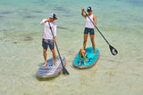 Two XPEDITION Woody Paddle Board Packages - Full Length Deck Pad