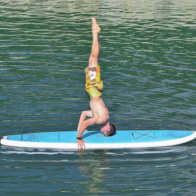 Paddle shop board balance
