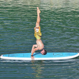 man doing yoga on a Cruiser SUP® stand up paddle board - Balance