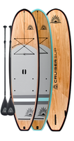 Two BLEND LE Wood / Carbon Paddle Board Package By Cruiser SUP®