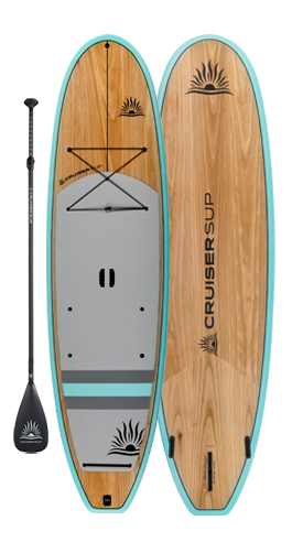 BLEND LE Wood / Carbon Paddle Board By CRUISER SUP®