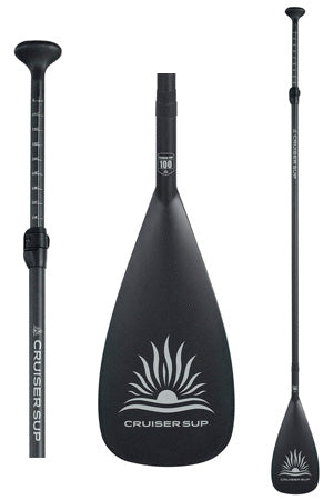 CruiserSUP® 100% Carbon Pro Adjustable Length Stand Up Paddle