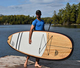 man carrying a Cruiser SUP® stand up paddle board - Blend LE