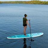 woman stand up paddle boarding on Cruiser SUP® Bliss Classic on a lake