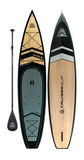 V-MAX LE 12'6" Touring Wood/Carbon Paddle Board By CRUISER SUP®
