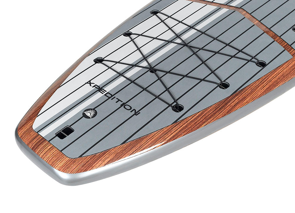Two XPEDITION Woody Paddle Board Packages - Full Length Deck Pad