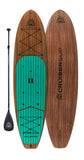 10' Teal Pad/Dark Woody Top and Bottom