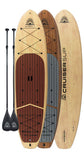 Two XPLORER Woody Paddle Board Packages By Cruiser SUP®