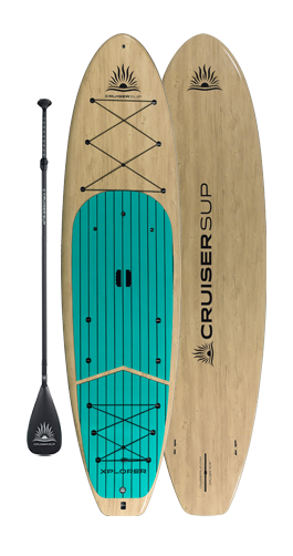10'6 Teal Pad/Light Woody Top and Bottom